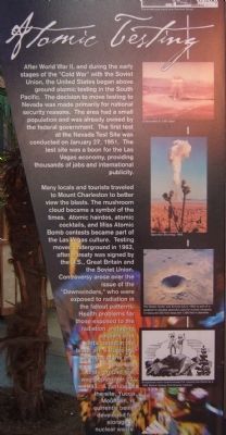 Atomic Testing Marker. Click for full size. Atomic Testing Marker image. Click for full size.