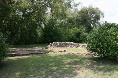 Site of the Faulk House.. Click for full size. Site of the Faulk House. image. Click for full size.