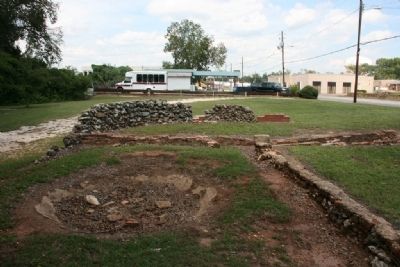 Site of the Faulk House.. Click for full size. Site of the Faulk House. image. Click for full size.
