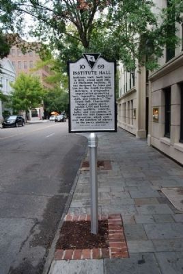 Institute Hall Marker image. Click for full size.