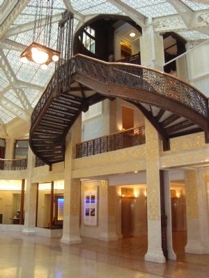 The Central Atrium by Frank Lloyd Wright. Click for full size. The Central Atrium by Frank Lloyd Wright image. Click for full size.