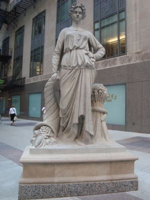 The Chicago Board of Trades Statue of Agriculture image. Click for full size.