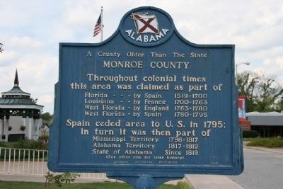 A County Older Than The State Marker (Reverse) image. Click for full size.