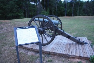 6 - pounder Field Gun Marker image. Click for full size.