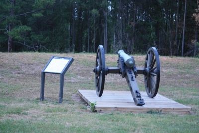 6 - pounder Field Gun Marker image. Click for full size.