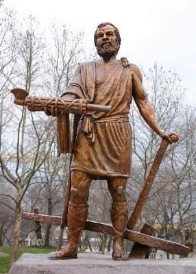 Statue of Lucius Quinctius Cincinnatus<br>Cincinnati, OH image. Click for full size.