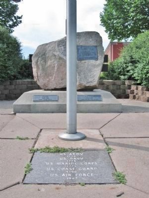 Veterans Memorial North Face. Click for full size. Veterans Memorial North Face image. Click for full size.