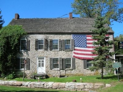 Old Depuy House & Marker. Click for full size. Old Depuy House & Marker image. Click for full size.
