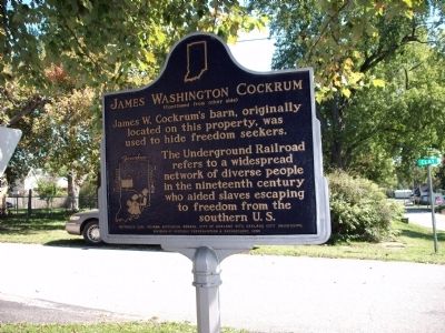 Side 'Two' - - James Washington Cockrum Marker. Click for full size. Side 'Two' - - James Washington Cockrum Marker image. Click for full size.