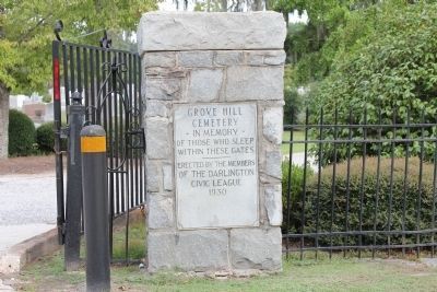 Enterance to Grove Hill Cemetery image. Click for full size.