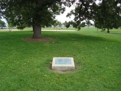 Abandoned Shoreline of Lake Michigan Marker. Click for full size. Abandoned Shoreline of Lake Michigan Marker image. Click for full size.