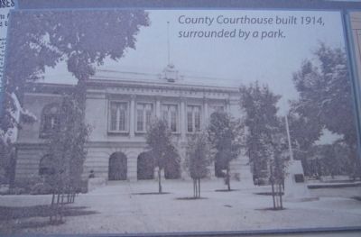 Photo on County Courthouses Marker. Click for full size. Photo on County Courthouses Marker image. Click for full size.