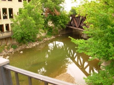 Menomonee River. Click for full size. Menomonee River image. Click for full size.