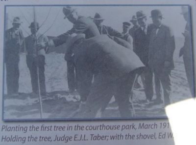 Photo on County Courthouses Marker. Click for full size. Photo on County Courthouses Marker image. Click for full size.