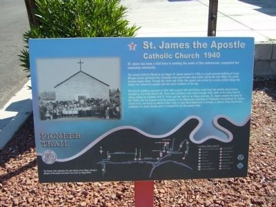 St. James the Apostle Marker. Click for full size. St. James the Apostle Marker image. Click for full size.