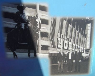 Photo on Binion House Marker image. Click for full size.