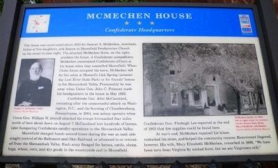McMechen House Marker image. Click for full size.