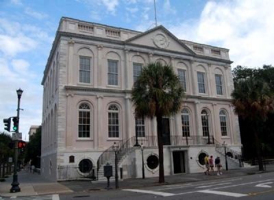 Charleston City Hall<br>Broad Street (South) Facade image. Click for full size.