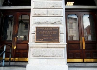 U.S. Post Office and Courthouse Marker. Click for full size. U.S. Post Office and Courthouse Marker image. Click for full size.
