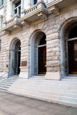 U.S. Post Office and Courthouse Marker. Click for full size. U.S. Post Office and Courthouse Marker image. Click for full size.