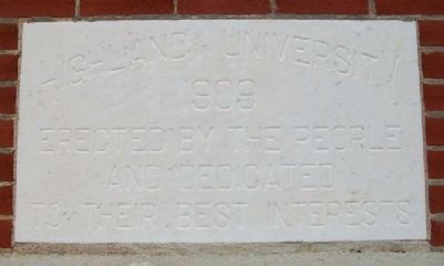 Highland Community College Cornerstone image. Click for full size.