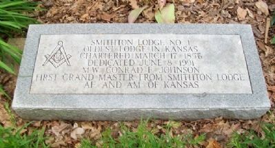 Smithton Lodge No. 1 A.F.&A.M. Marker image. Click for full size.