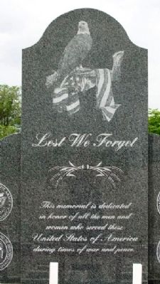Highland Cemetery Veterans Memorial image. Click for full size.