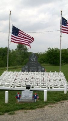 Highland Cemetery Veterans Memorial image. Click for full size.