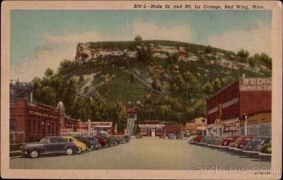 Main St. and Mt. La Grange. Click for full size. Main St. and Mt. La Grange image. Click for full size.