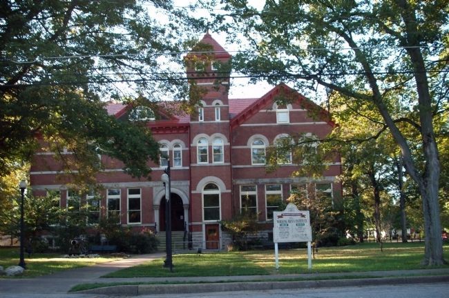 New Harmony Workingmen's Institute Library & Museum Building. Click for full size. New Harmony Workingmen's Institute Library & Museum Building image. Click for full size.