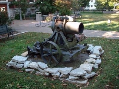 What is It ? ? It sets in front of the Workingmen's Institute . .. Click for full size. What is It ? ? It sets in front of the Workingmen's Institute . . image. Click for full size.
