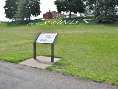 Downtown Develops Marker. Click for full size. Downtown Develops Marker image. Click for full size.