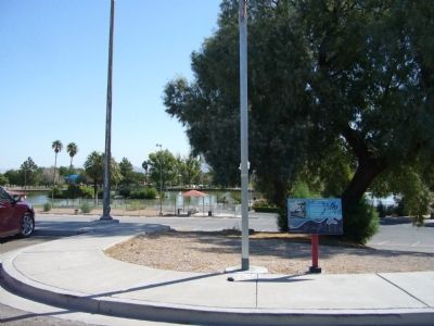 Lorenzi Park Marker. Click for full size. Lorenzi Park Marker image. Click for full size.