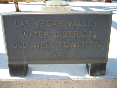 Old Well Tower #10 Marker. Click for full size. Old Well Tower #10 Marker image. Click for full size.