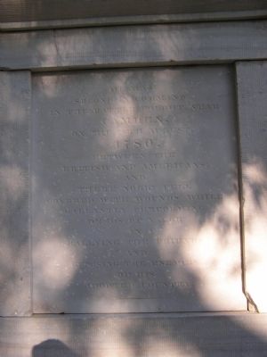 The De Kalb Monument Marker. Click for full size. The De Kalb Monument Marker image. Click for full size.