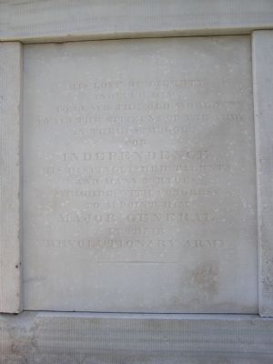 The De Kalb Monument Marker. Click for full size. The De Kalb Monument Marker image. Click for full size.
