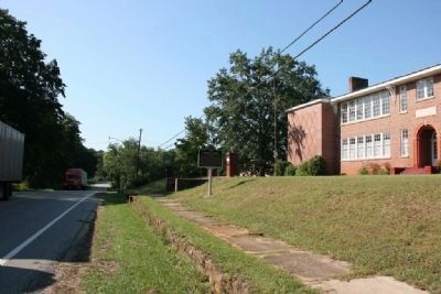 Moore Academy Marker next to Alabama Highway 10. Click for full size. Moore Academy Marker next to Alabama Highway 10 image. Click for full size.