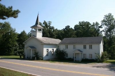 Pine Apple United Methodist Church organized in 1872. image. Click for full size.