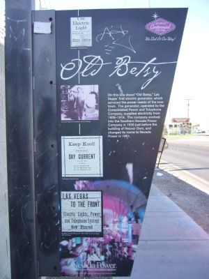 Old Betsy Marker. Click for full size. Old Betsy Marker image. Click for full size.