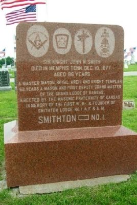 Smith / Vanderslice Monument (front) image. Click for full size.