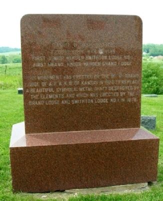 Smith / Vanderslice Monument (back) image. Click for full size.