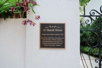 18 Church Street Marker image. Click for full size.