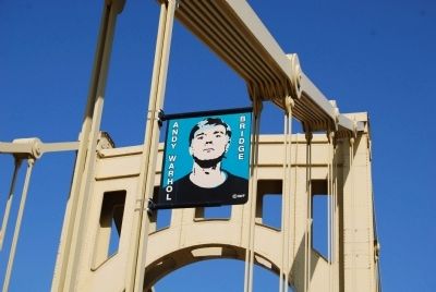 Andy Warhol Bridge Banner. Click for full size. Andy Warhol Bridge Banner image. Click for full size.