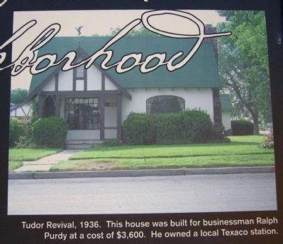 Photo on Las Vegas High School Neighborhood Marker. Click for full size. Photo on Las Vegas High School Neighborhood Marker image. Click for full size.