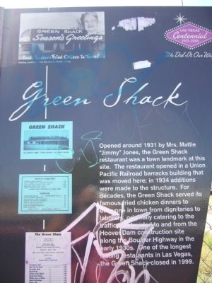 Green Shack Marker image. Click for full size.