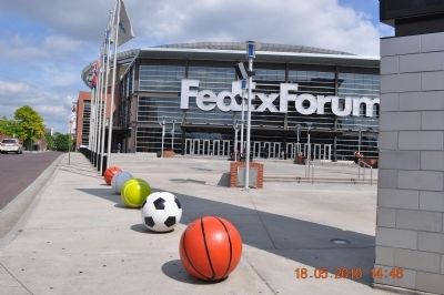 FedEx Forum image. Click for full size.
