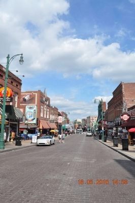 Beale Street Historic District. Click for full size. Beale Street Historic District image. Click for full size.