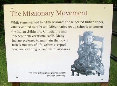 The Missionary Movement Marker image. Click for full size.