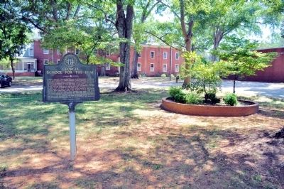 Georgia School for the Deaf Marker image. Click for full size.