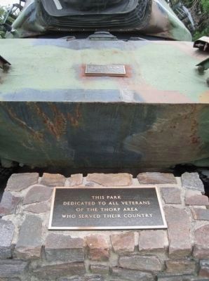 Dedication Plaque. Click for full size. Dedication Plaque image. Click for full size.